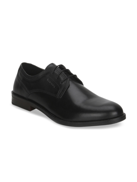 

Red Tape Men Black Leather Formal Shoes