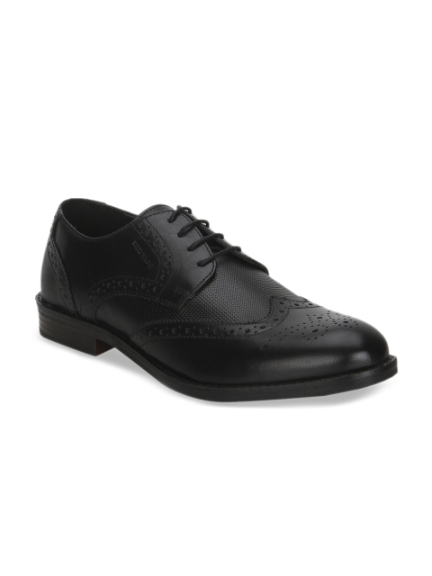 

Red Tape Men Black Leather Brogues