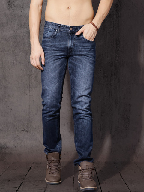 

Roadster Men Blue Slim Fit Mid-Rise Clean Look Jeans
