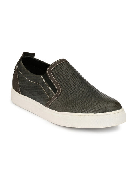 

Alberto Torresi Men Charcoal Sneakers