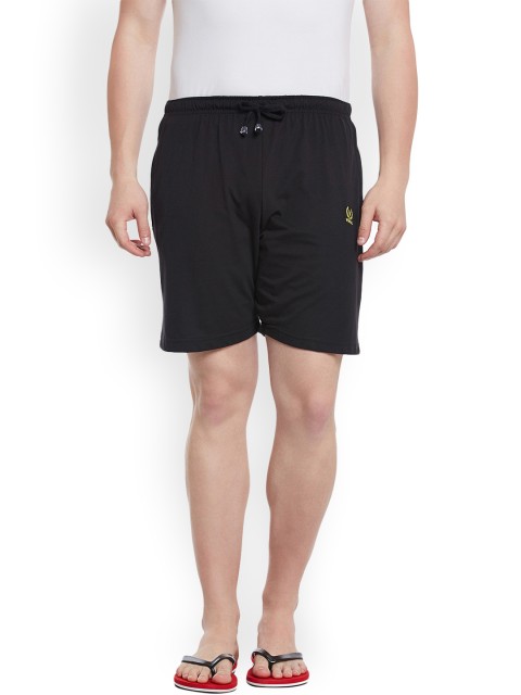 

VIMAL Black Lounge Shorts
