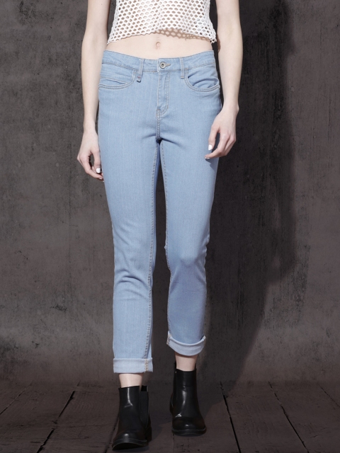 

Roadster Women Blue Slim Fit Mid-Rise Clean Look Stretchable Jeans
