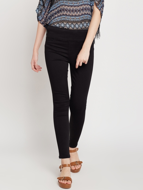 

Deal Jeans Women Black High-Rise Jeggings
