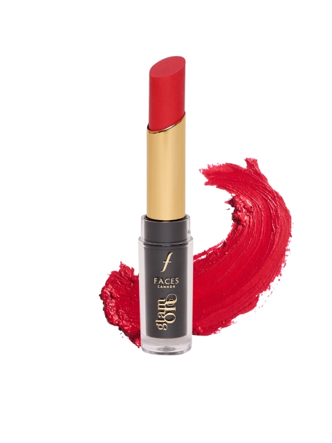 

FACES CANADA Glam On Firecracker Velvet Matte Lipstick 02, Red