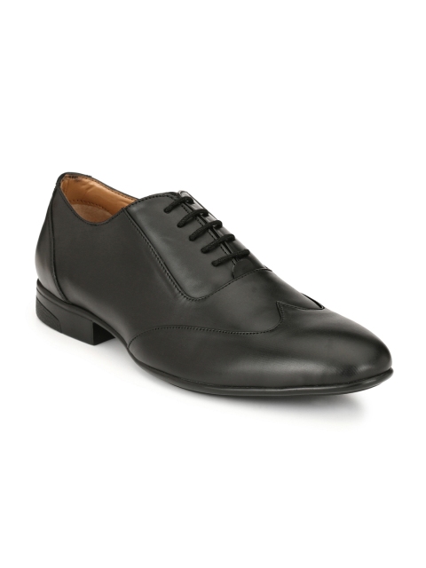 

Alberto Torresi Men Black Derby Shoes