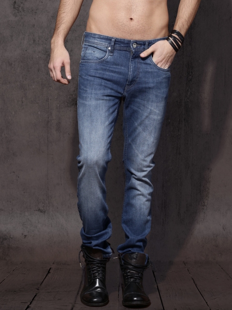 

Roadster Men Blue Skinny Fit Clean Look Premium Stretchable Jeans