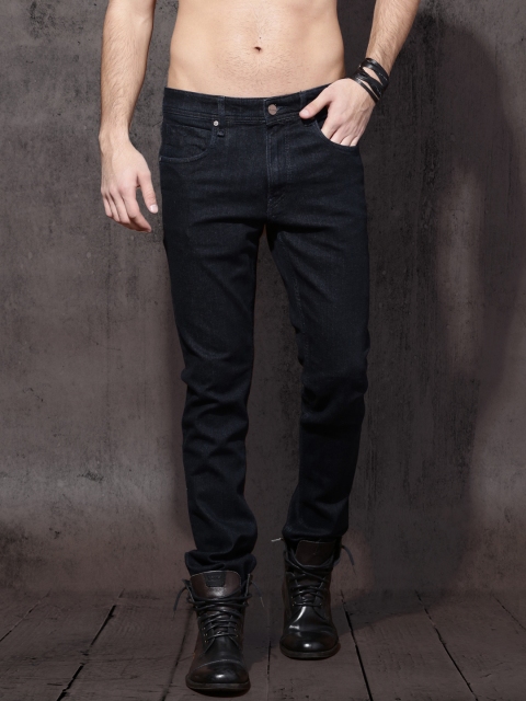

Roadster Men Blue Skinny Fit Mid-Rise Clean Look Premium Stretchable Jeans