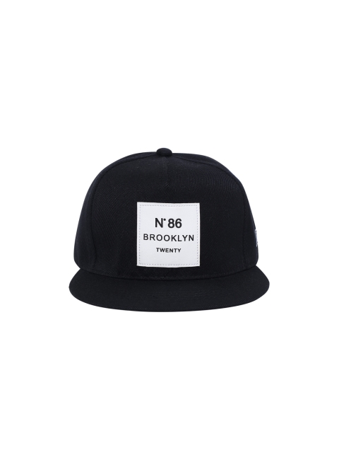 

NOISE Unisex Black Printed Snapback Cap