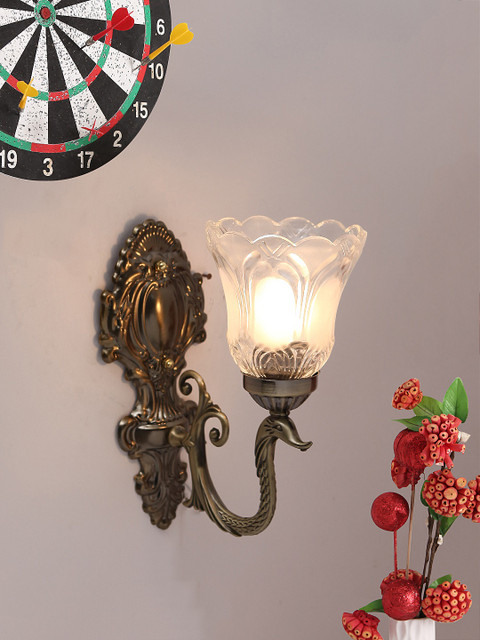 

Aesthetic Home Solutions Gold-Toned Wall Lamp