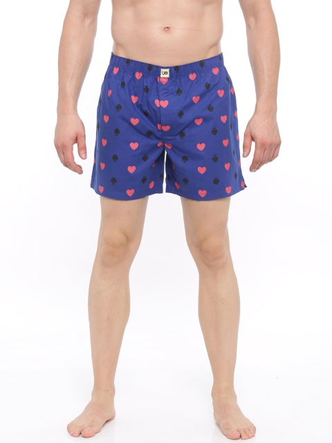 

Urban Dog Men Blue Printed Boxers UDBX80