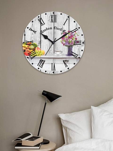 

RANDOM Off-White Analogue 29.2 cm Wall Clock