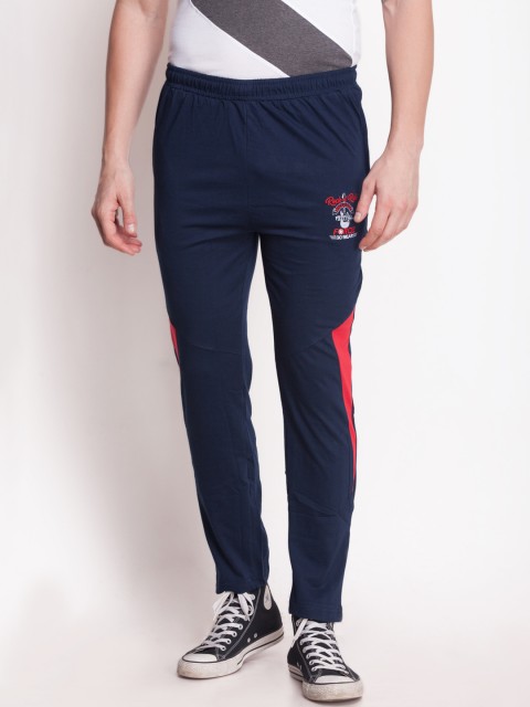 

Force Go Wear Navy Slim Fit Track Pants, Navy blue