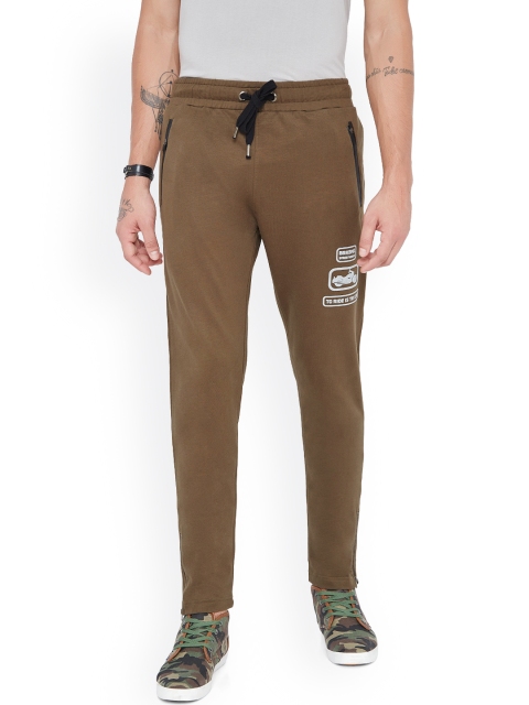 

Breakbounce Men Brown Smart Slim Fit Solid Joggers