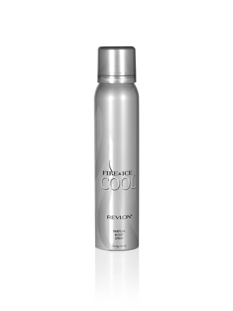 

Revlon Women Fire & Ice Cool Parfum Body Spray-100 ml, Grey