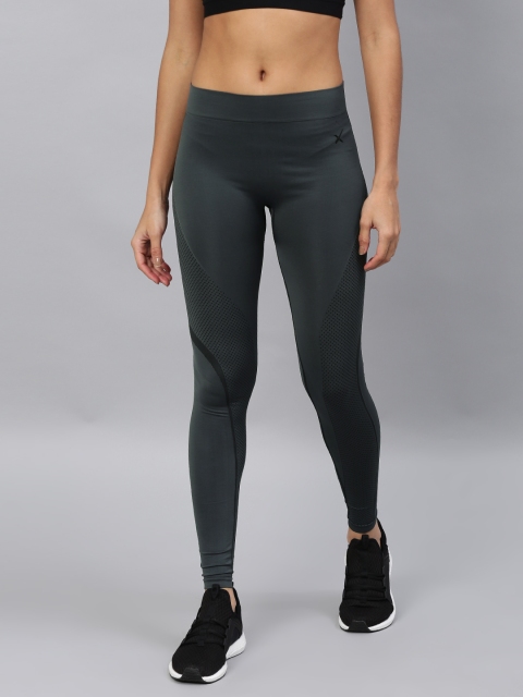 

HRX by Hrithik Roshan Charcoal Grey Tights