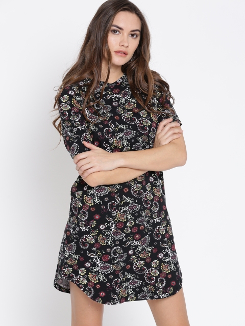

OVS Women Black Printed Shift Dress