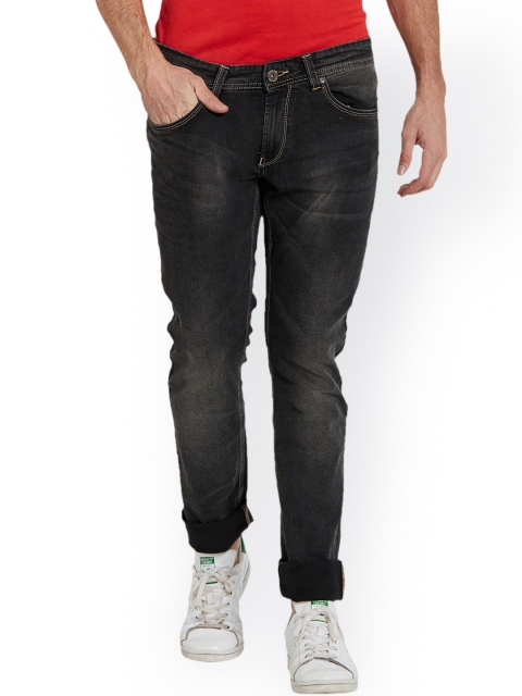 

SPYKAR Men Black Skinny Fit Low-Rise Clean Look Jeans