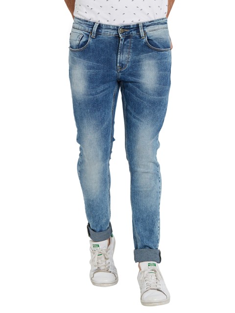 

SPYKAR Men Blue Super Skinny Fit Low-Rise Clean Look Jeans