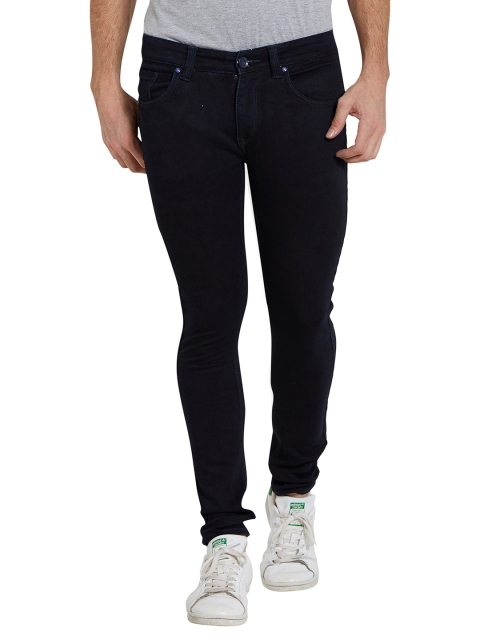 

SPYKAR Men Black Super Skinny Fit Low-Rise Clean Look Jeans