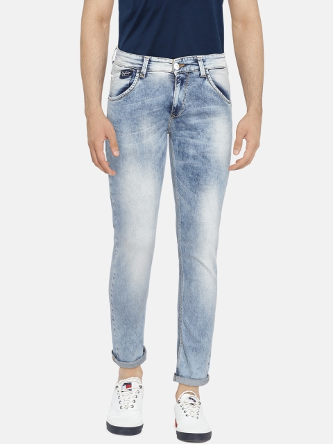 

SPYKAR Men Blue Skinny Fit Mid-Rise Clean Look Jeans