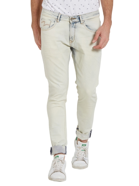 

SPYKAR Men Blue Skinny Fit Low-Rise Clean Look Jeans