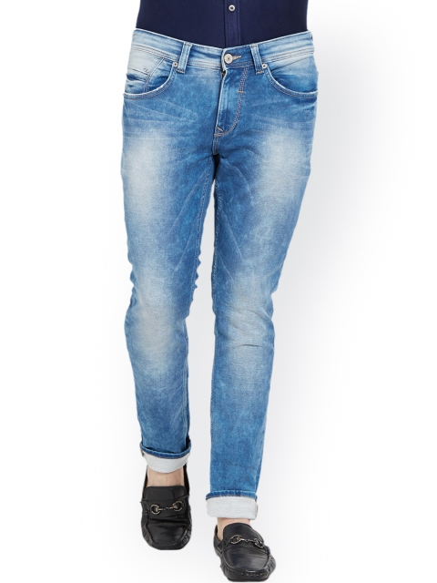 

SPYKAR Men Blue Skinny Fit Low-Rise Clean Look Jeans