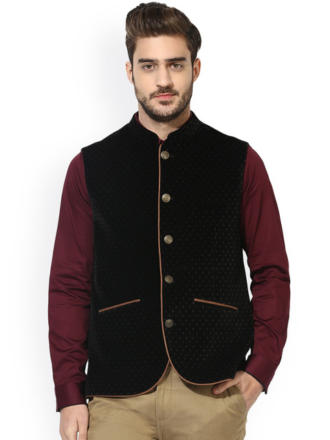 

Turtle Black Nehru Jacket