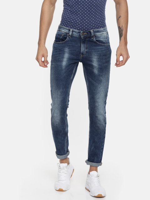 

SPYKAR Men Blue Skinny Fit Low-Rise Clean Look Jeans