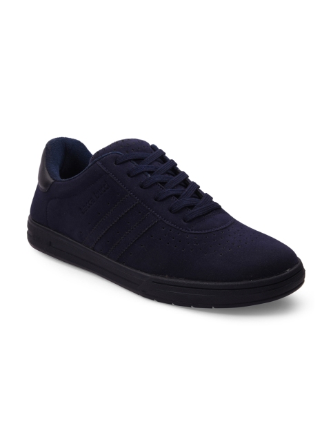 

bacca bucci Men Blue Synthetic Suede Sneakers
