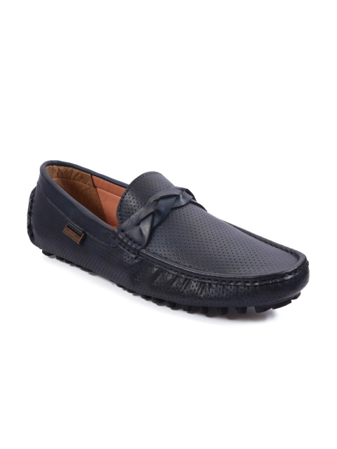 

bacca bucci Men Navy Driving Shoes, Navy blue