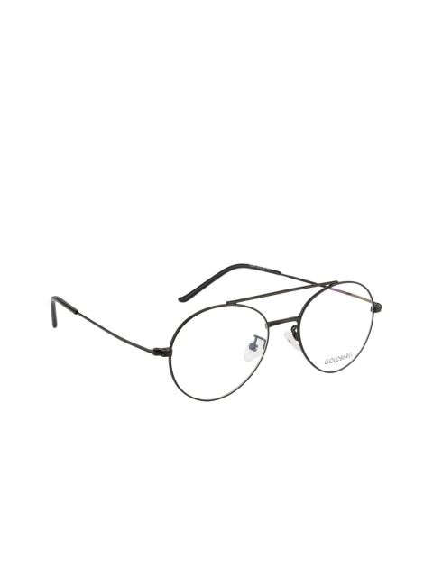 

Gold Berg Unisex Black Oval Frames GB-10265