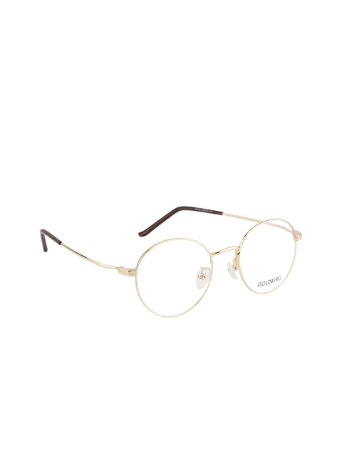 

Gold Berg Unisex Grey Round Frames GB-10266