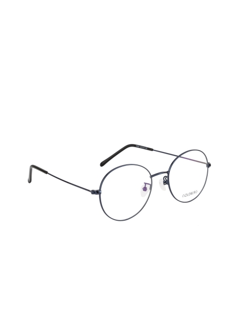 

Gold Berg Unisex Blue Round Frames GB-10267