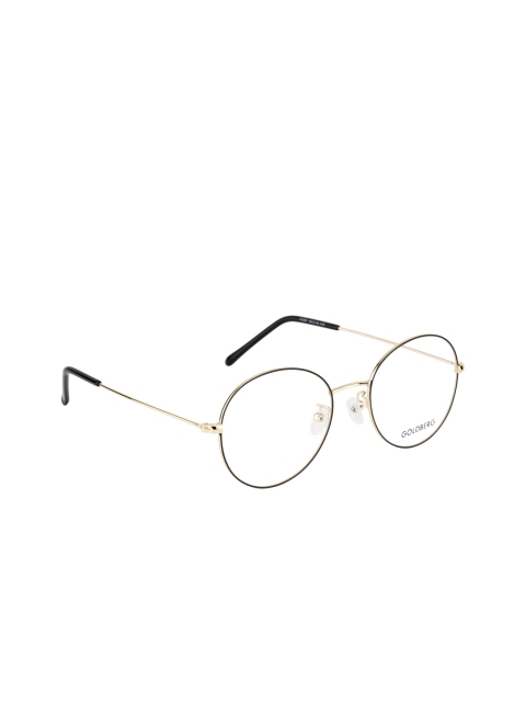 

Gold Berg Unisex Brown & Gold-Toned Round Frames GB-10267