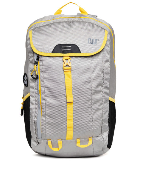 

CAT Unisex Grey Solid Backpack
