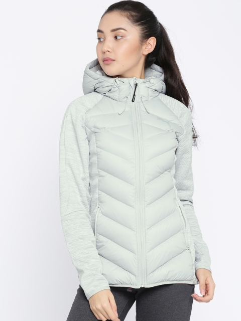 

Puma Women Grey Solid Padded Jacket