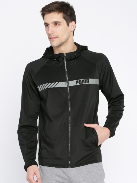 

Puma Men Black Solid Sporty Jacket