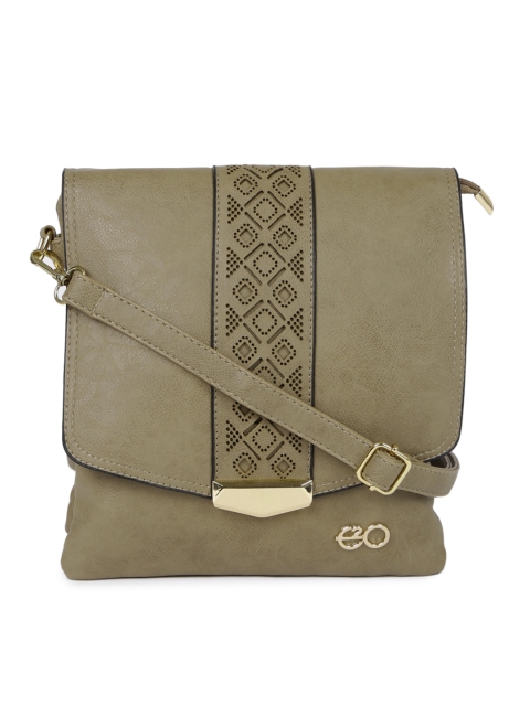 

E2O Grey Solid Sling Bag