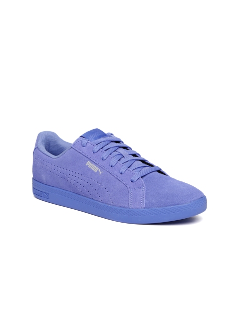 

Puma Women Blue Suede Smash Wns Perf SD Sneakers
