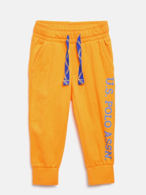 

U.S. Polo Assn. Kids Boys Yellow Joggers