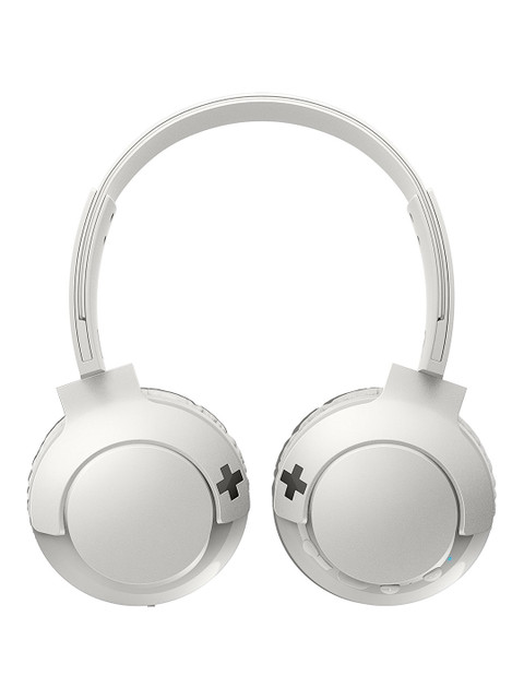 

Philips Off-White BASS+ Wireless On Ear Headphones with Mic