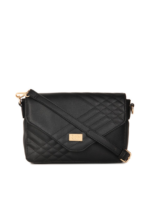 

Allen Solly Black Textured Sling Bag