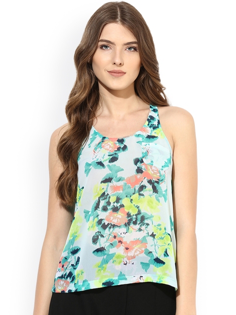 

Leo Sansini Women Green Printed Top