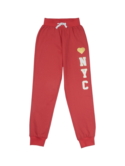 

Palm Tree Girls Rust Red Track Pants