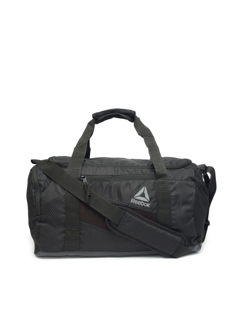 

Reebok Unisex Black Act ENH Grip Duffel Bag