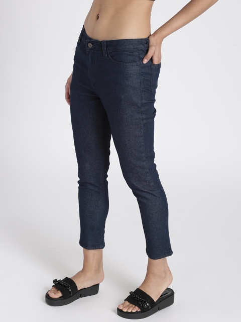 

Chemistry Women Blue Skinny Fit Mid-Rise Clean Look Stretchable Jeans