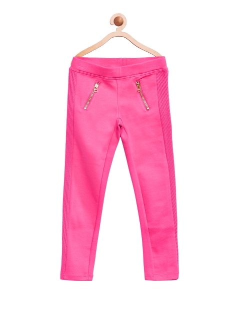 

United Colors of Benetton Girls Pink Treggings