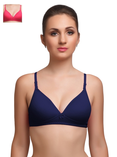 

Lady Lyka Pack of 2 T-shirt Bras, Coral