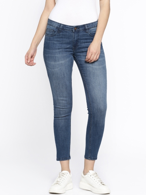 

Ginger by Lifestyle Women Blue Regular Fit Mid-Rise Clean Look Stretchable Jeans