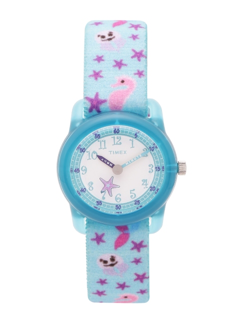 

Timex Kids White Analogue Watch TWESK0114